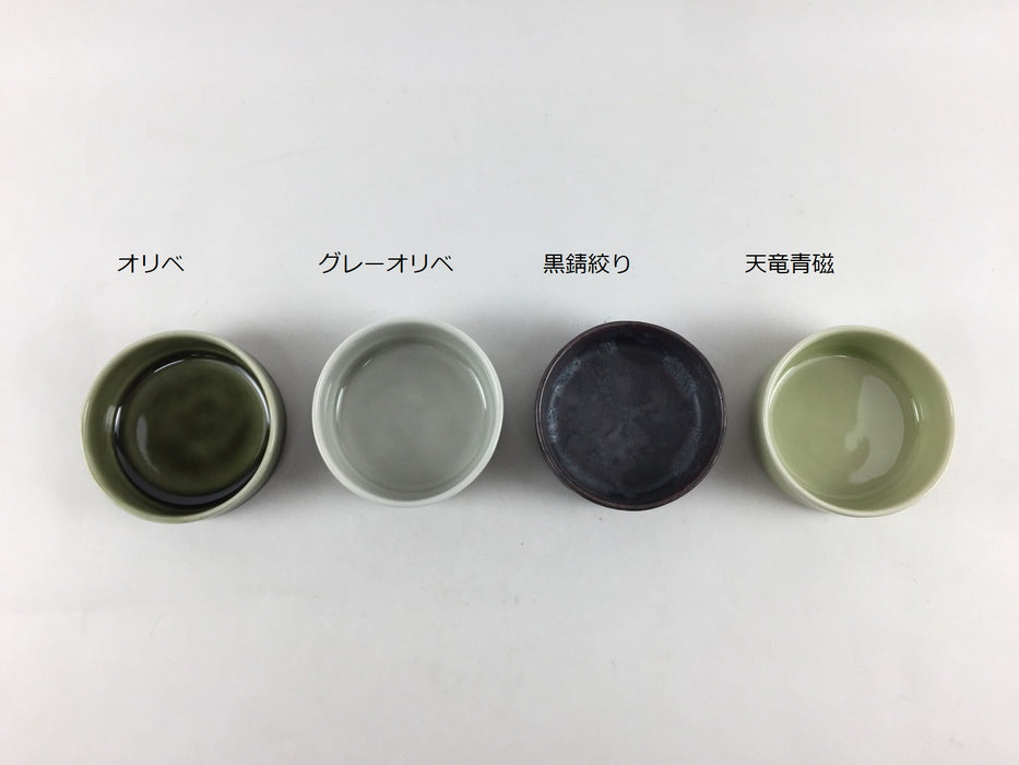 バーチカルプレート5.0cm(4色)　有田焼【豆皿/薬味皿】(j.R)