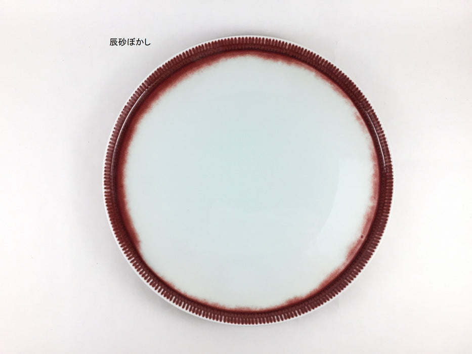 【SALE】【訳あり】240e-plate.辰砂ぼかし　有田焼