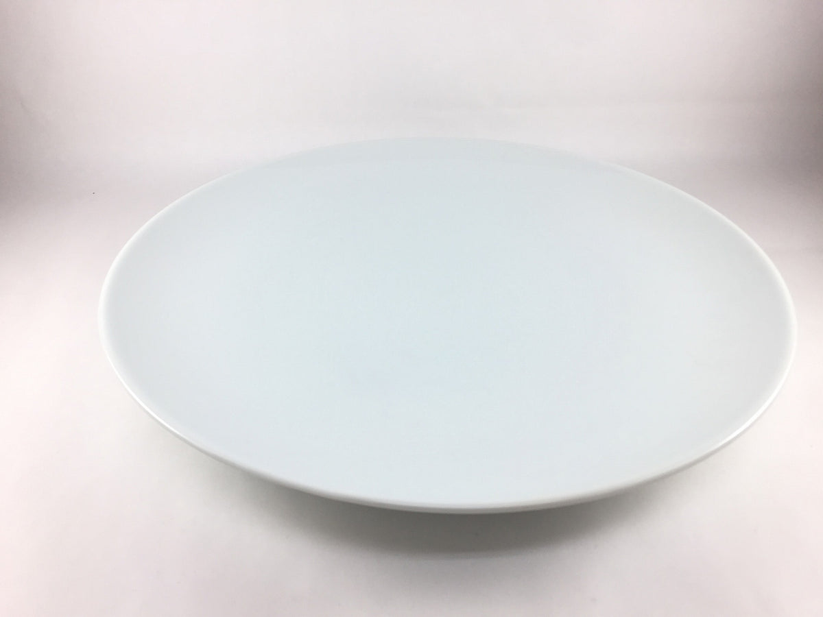 SALE】37cm丸平皿.白釉 有田焼 Sp585 — 佐賀有田 ギャラリーつじ信